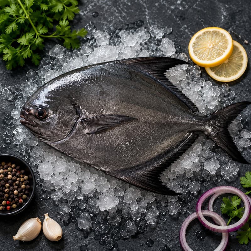 Black Pomfret - Whole