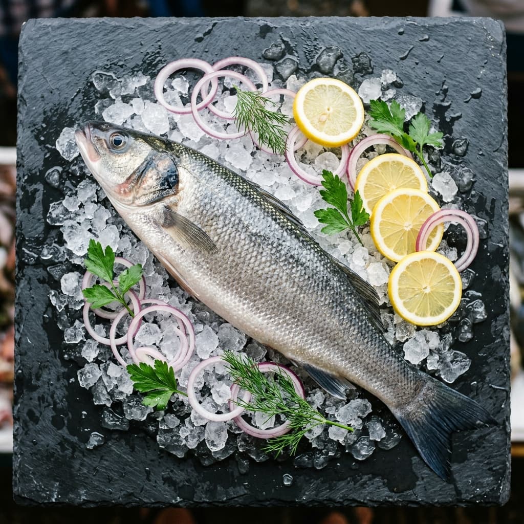 Sea Bass (Koduva) - Whole