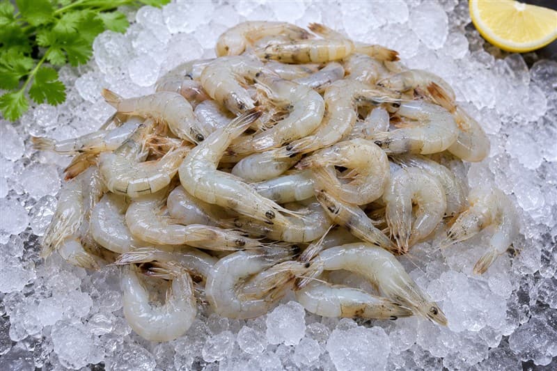 White Prawns β Small (With Head) - Whole